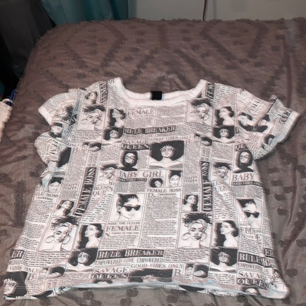Black Girl Magic crop top